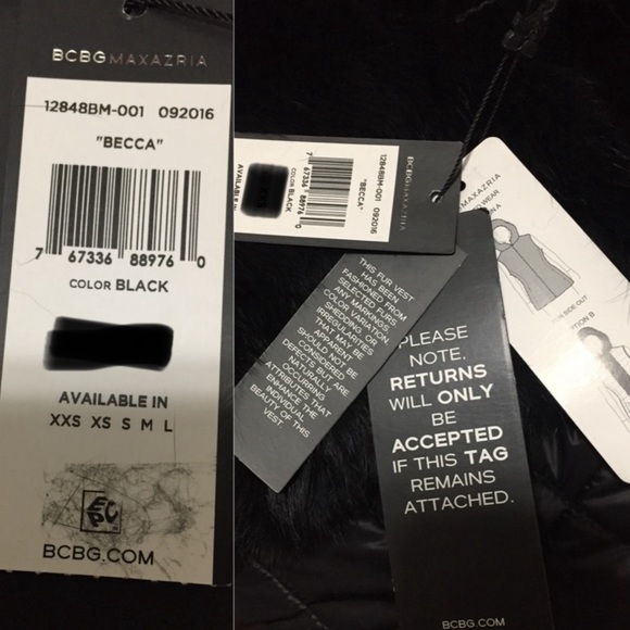 Reversible Fur Hooded Vest - Picture 8 of 9